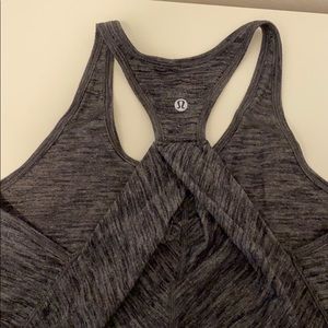 Lullelmon dark grey light weight tank